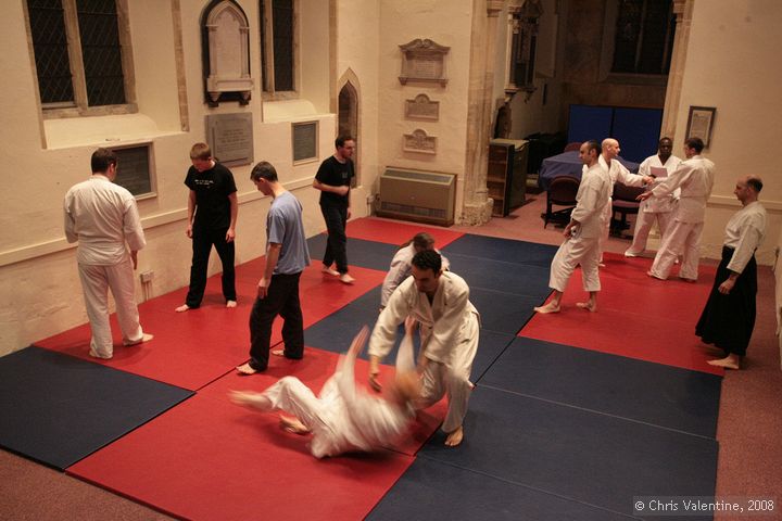 Aikido, Walton Church, The Open University, 31 January 2008