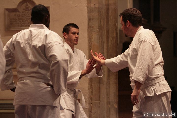 Aikido, Walton Church, The Open University, 31 January 2008