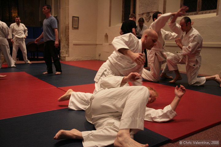 Aikido, Walton Church, The Open University, 31 January 2008