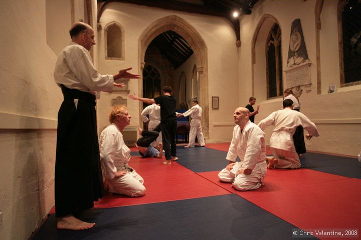 Aikido, Walton Church, The Open University, 31 January 2008