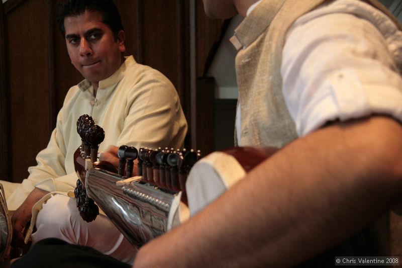 Udit Pankhania and Tarun Jasani at Walton Church, The Open University, 25-Jun-2008