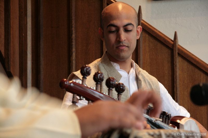 Udit Pankhania and Tarun Jasani at Walton Church, The Open University, 25-Jun-2008