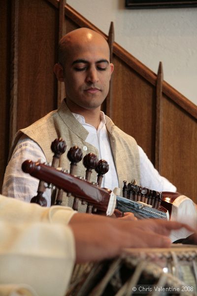 Udit Pankhania and Tarun Jasani at Walton Church, The Open University, 25-Jun-2008