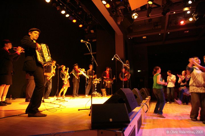 Orkestra Del Sol at The Stables, Wavendon, Milton Keynes, 24 January 2008