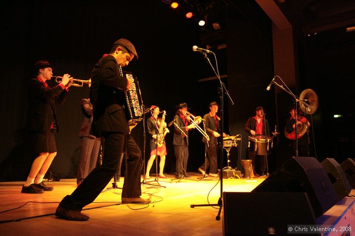 Orkestra Del Sol at The Stables, Wavendon, Milton Keynes, 24 January 2008