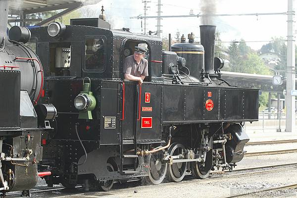 Zillertalbahn 1m narrow gauge steam railway, Jenbach, Austria