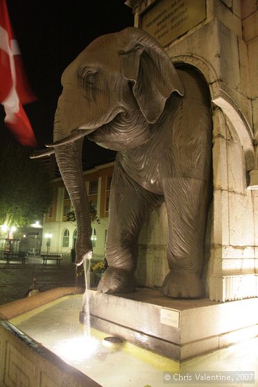 Night scenes, Chambery, France, Oct 2007