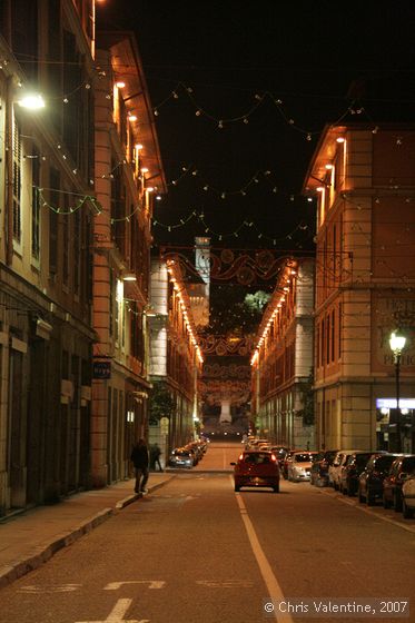 Night scenes, Chambery, France, Oct 2007