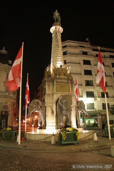 Night scenes, Chambery, France, Oct 2007