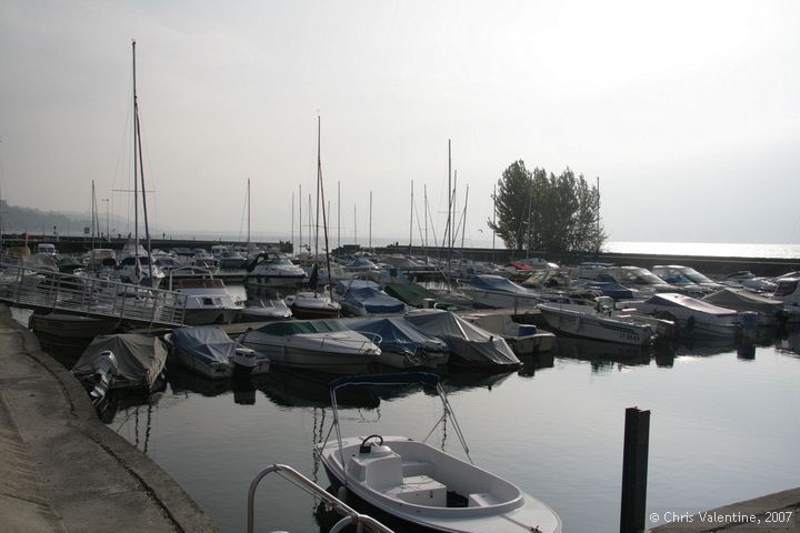 Lac du Bourget near Chambery, France, Oct 2007