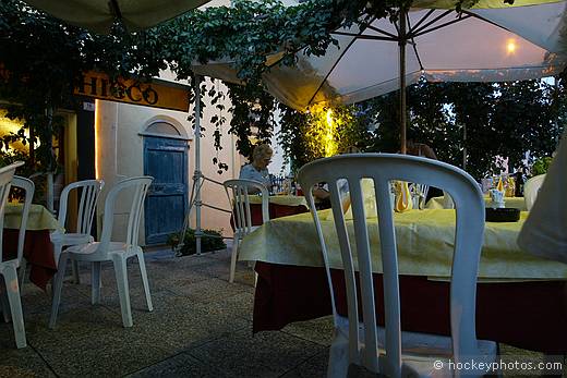 Seafront restaurant in Imperia