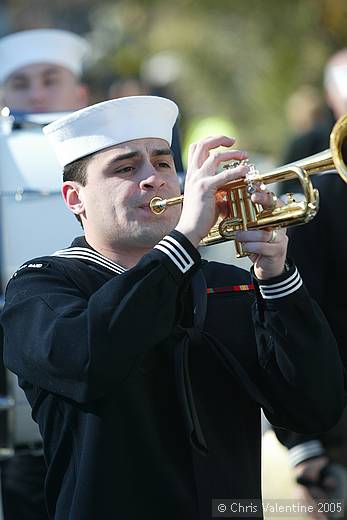 US 6th Fleet band, Sanremo flower festival - Sunday