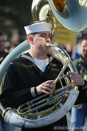 US 6th Fleet band, Sanremo flower festival - Sunday