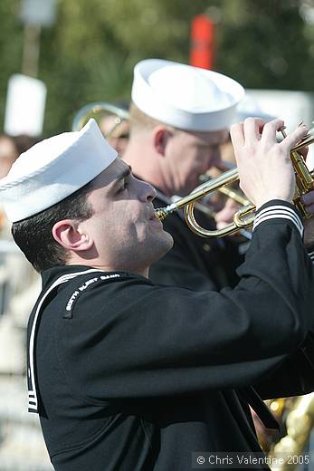 US 6th Fleet band, Sanremo flower festival - Sunday