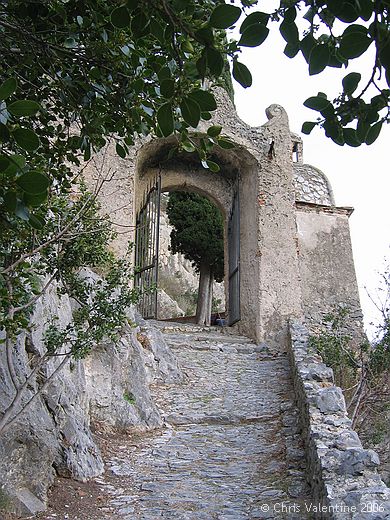 Church above Grotte di Toirano