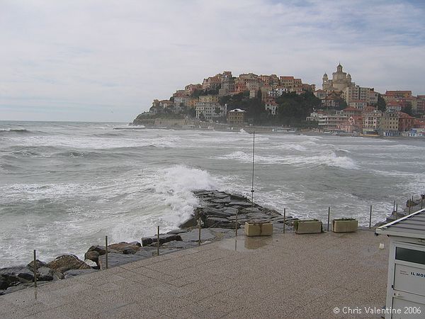 Stormy weather in Imperia