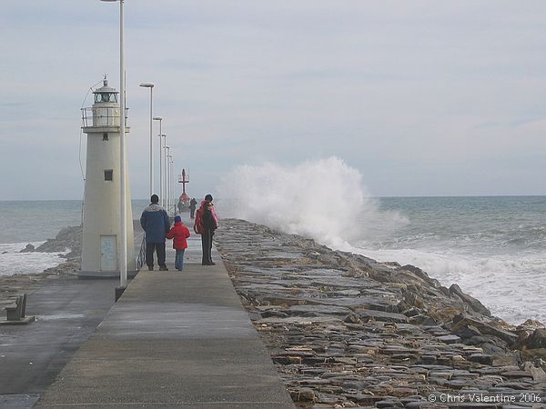 Stormy weather in Imperia