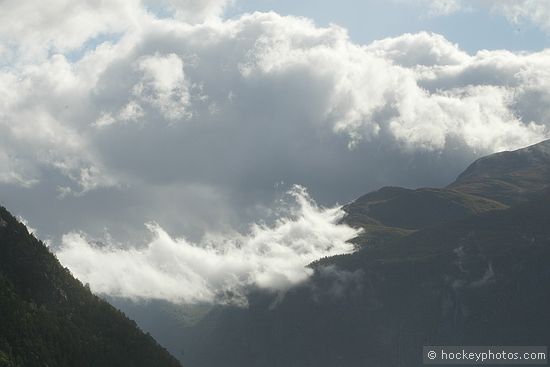 en-route to Geiranger Fjord