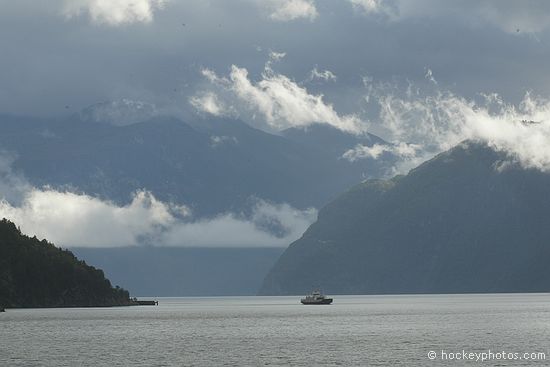 en-route to Geiranger Fjord
