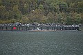 Salmon farm on excursion to Svartisen Glacier