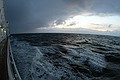 Sunset (of sorts) between Trondheim and Rorvik